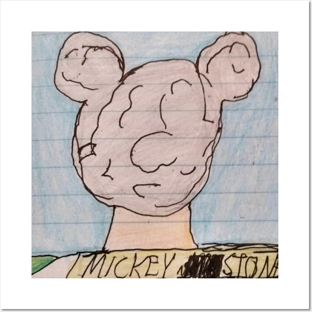 Mickey Stone Wall Art by Starturtle87 Designs